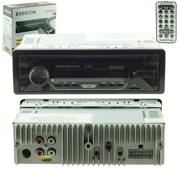 EVERTON RT-2013BT USB/SD/FM/AUX/BT BLUETOOTHLU MEKANİKSİZ OTO TEYP 4 X 50 WATT