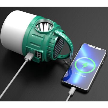 PowerMaster V65-3 24 Led 1200 MAH Solar Kamp Lambası