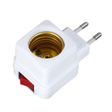 Ledx DY-107 Fişli Açma Kapama Anahtarlı E27 Ampul Duy