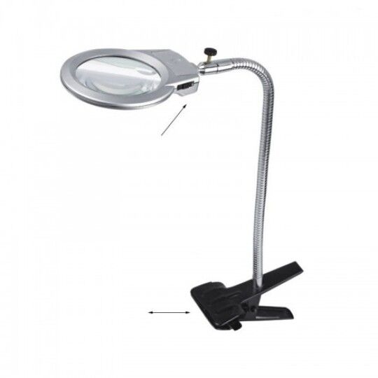 Nikula-2.5x90 Mm 5x24 Mm Büyüteç, Mandallı Metal Hortumlu Büyüteç