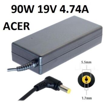 Acer 19v 4.74a Notebook Adaptör  5.5x1.7mm