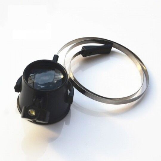 Nikula-Saat.ve Elektronik Onarım Için Göze Kelepçeli Takılan Büyüteç 1