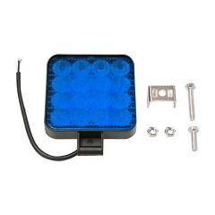PowerMaster PM-25309 SUV - Off Road - Motosiklet Farı Sis Lambası Mavi LED 12 Volt 48 Watt