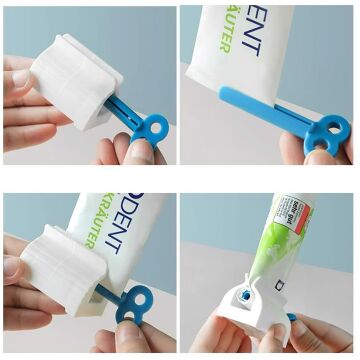 Sunup SN-28777 Pratik Çevirmeli Diş Macunu Sıkma Aparatı