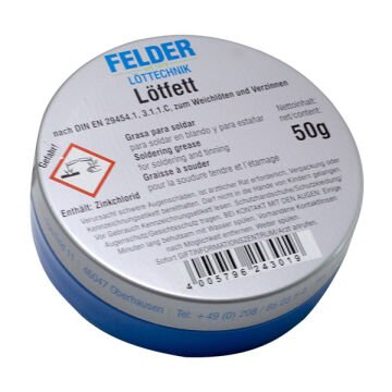 Lötfett Lehim Pastası Lötfett 50 Gr