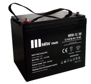 MERVESAN MRW-12/80 KURU TİP AKÜ