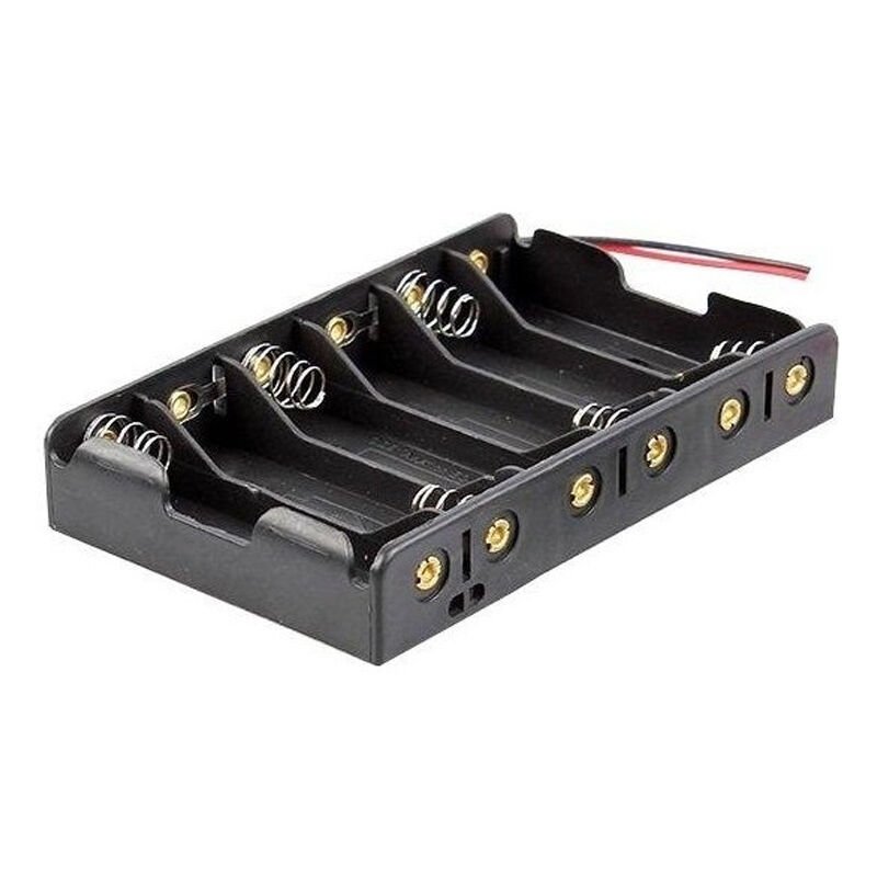 Powermaster Yan Yana 6'lı AA Pil Yuvası (IC-234B)