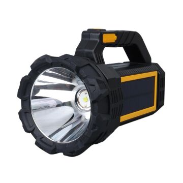 Powermaster W5190 Solar Şarjlı El Feneri Uzun Mesafe Işıldak