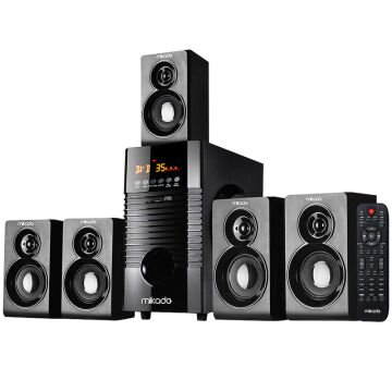 Mikado MD-856BT USB-SD-FM Destekli Multimedya 5+1 Bluetooth Speaker