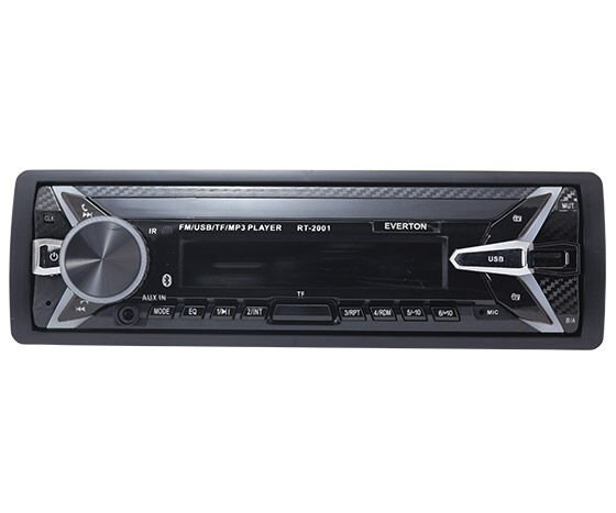EVERTON RT-2001BT USB/SD/FM/AUX/BT BLUETOOTHLU MEKANİKSİZ OTO TEYP 4 X 50 WATT