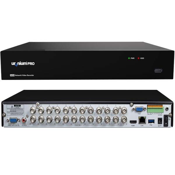 URANIUM PRO UP-HDIP-34042HVR 3 MP 32 KANAL DVR+8IP HIBRIT KAYIT CİHAZI