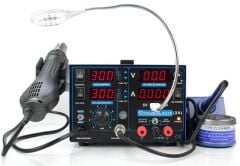 Sunline 853D+ 2A Sıcak Hava İstasyonu ve Isı Kontrollü Lehimleme