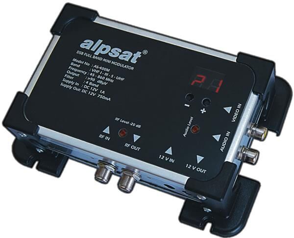 Alpsat AS-400M Dsb Full Band Mini Modülatör Kamera İletim