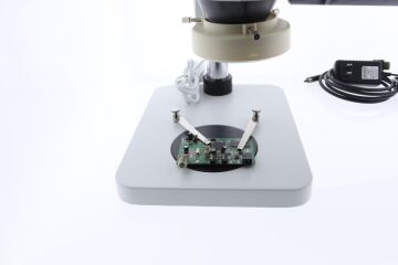 Hd Lcd Ekranlı Digital + Analog Mikroskop 7x-45x Stereo Zoom