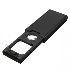 Nikula-Işıklı,Para Kontrol Için 5x-45x Çift Mercekli Büyüteç