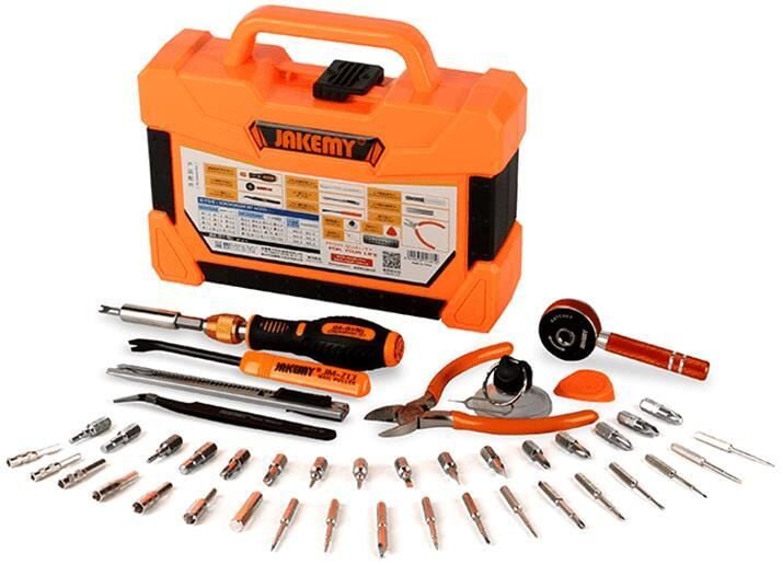 Jakemy JM-8146 Profesyonel Onarım Tamir Seti 47 Parça Kutulu