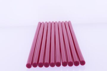 Winnboss Sıcak Silikon Mum Çubuk Kırmızı - Kalın 11x300mm 10*lu Paket