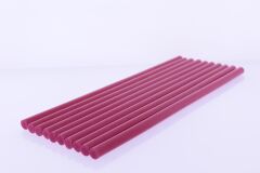 Winnboss Sıcak Silikon Mum Çubuk Kırmızı - Kalın 11x300mm 10*lu Paket