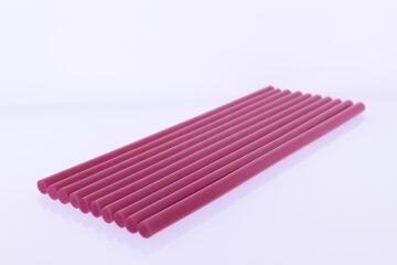 Winnboss Sıcak Silikon Mum Çubuk Kırmızı - Kalın 11x300mm 10*lu Paket