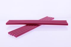 Winnboss Sıcak Silikon Mum Çubuk Kırmızı - Kalın 11x300mm 10*lu Paket