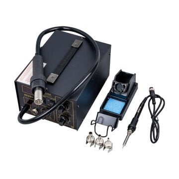 Class 852D+ Dijital Sıcak Hava Tabanca Üflemeli + Isı Ayarlı Havya Lehim İstasyonu