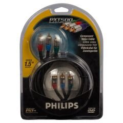 PHILIPS SWV5550/10 3RCA 3RCA 1.5 METRE KOMPONENT VİDEO YUV KABLO
