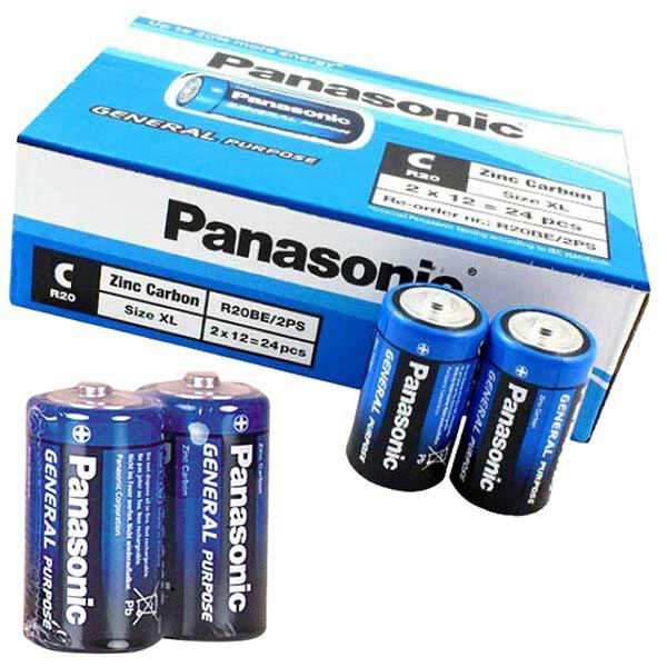 Panasonic R14BE/2PS Manganez Orta C Boy Pil (24'lü Paket)
