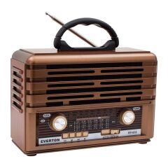 EVERTON RT-812BT USB/SD/FM NOSTALJİK RADYO * MÜZİK KUTUSU