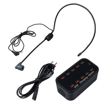 Hello HL-27915 25'li Kulaklık Tipi Tur Rehber Sistemi Seti (100 Metre Menzil)