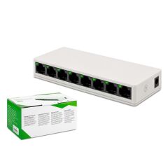 Powermaster 8 Port 10/100 Mbps Yönetilemez Switch PM-14054