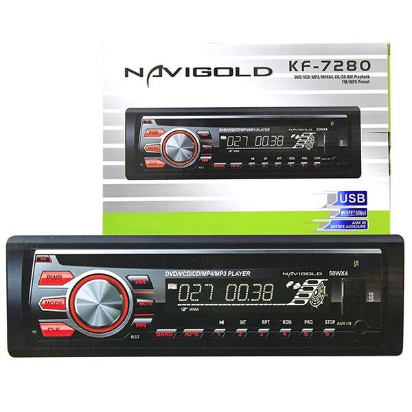 NAVIGOLD NG-9561 * KF-7280 DVD/USB/FM MEKANİKLİ DVDLİ OTO TEYP