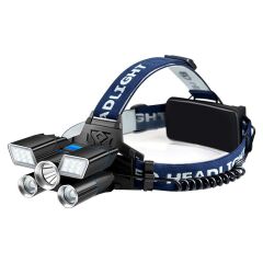 PowerMaster MX-501 5 Power Ledli Su Geçirmez 18650 Pilli Şarj Edilebilir Kafa Feneri