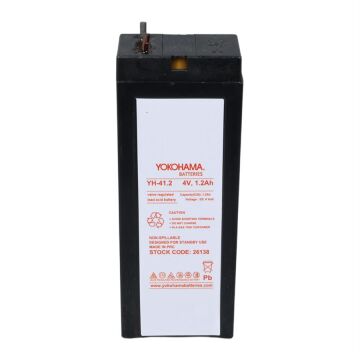 Yokohama YH-41.2 4 Volt - 1.2 Amper (35x22x91 mm)