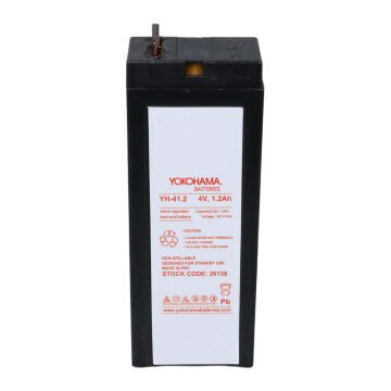 Yokohama YH-41.2 4 Volt - 1.2 Amper (35x22x91 mm)