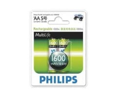PHILIPS 1600 MA ŞARJLI KALEM PİL 2Lİ PAKET FİYAT (R6B2A160/97)