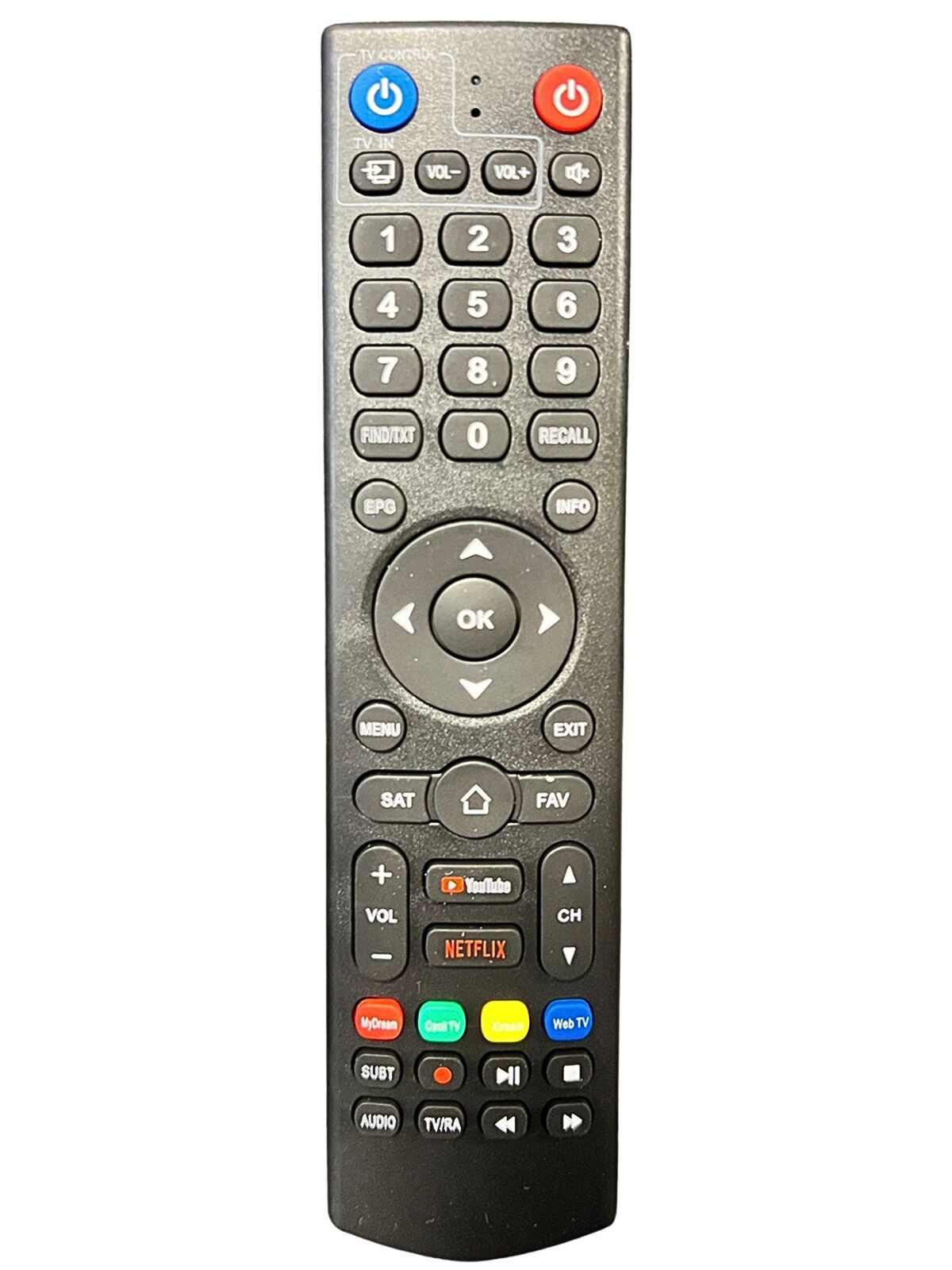 Dreamstar 4K Master HD Uydu Cihazı Kumandası