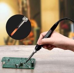 Tussle Isı Ayarlı Dijital Ekranlı 80 Watt 180°C-480°C Kalem Havya