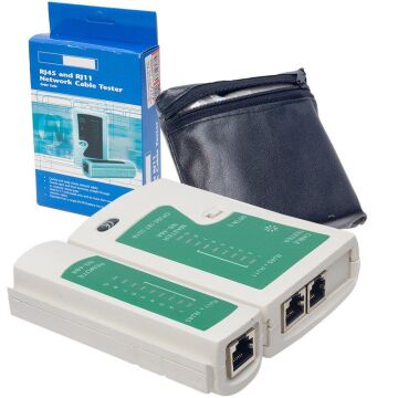 Powermaster RJ 45-RJ 11 Kablo Test Aleti PM-2335,Kablo Bulucu,Kablo İzleyici