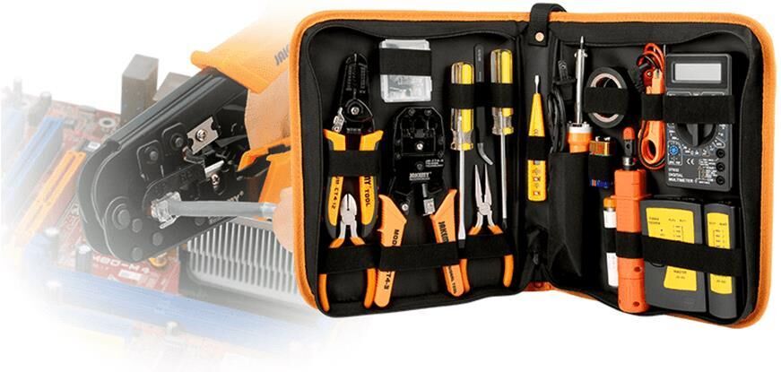 Jakemy JM-P15 Karışık Alet Çantası 17 Parça Set