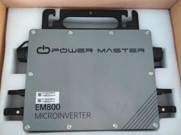 PowerMaster EM800 800 Watt Solar Micro Inverter AC220 Volt Trifaze Şebeke Bağlantılı MPPT İnvertör