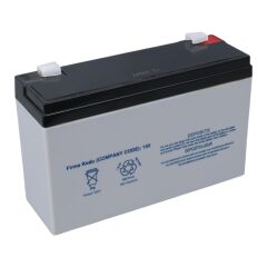 Yokohama YH-612 6 Volt - 12 Amper Akü (150x50x94 mm)