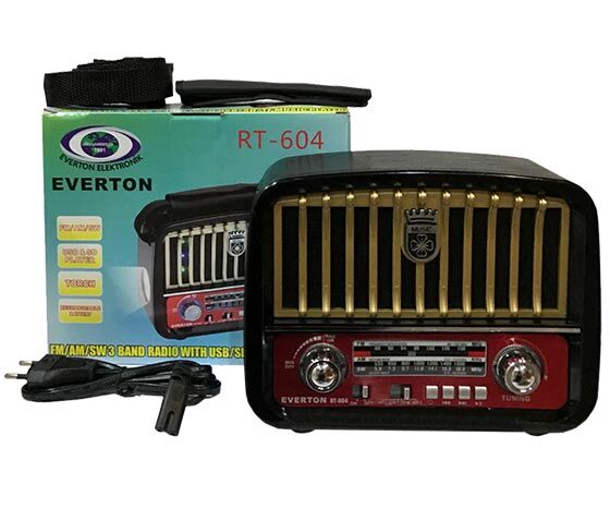 EVERTON RT-604 RADYO USB/SD/FM/SW3
