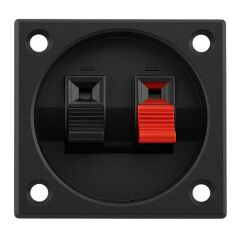 HOPARLÖR TERMİNALİ İKİLİ KARE (10'LU PAKET)