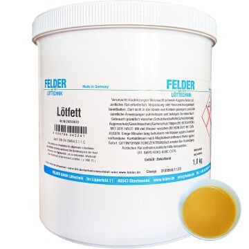 Lötfett Felder EL 42/58 SMD Soft Solder Pasta Hassas ve Yüksek Performanslı (1 KG)