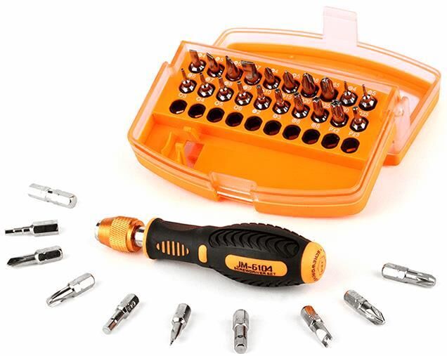 Jakemy JM-6104 Profesyonel Tornavida Seti 31 Parça