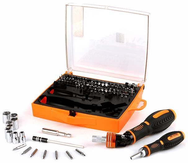 Jakemy JM-6108 Tornavida Lokma Seti 79 Parça Kutulu