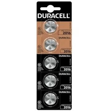 Duracell CR2016 Lityum Pil 5'li Paket
