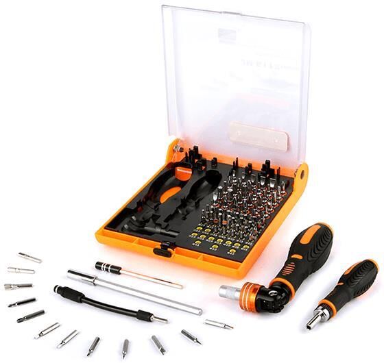 Jakemy JM-6113 Profesyonel Tornavida Seti 72 Parça