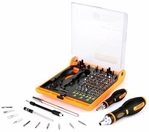 Jakemy JM-6114 Profesyonel Tornavida Takımı 72 Parça