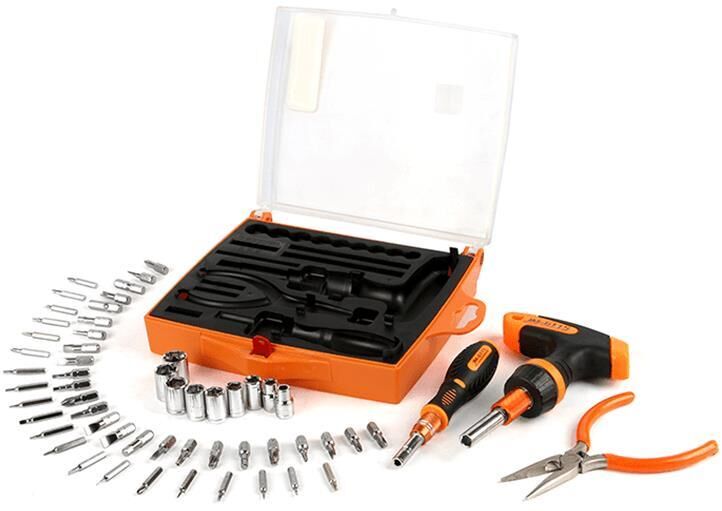 Jakemy JM-6115 Tornavida Seti Tamir Takımı 60 Parça